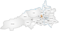Karte Berner Quartiere Länggasse